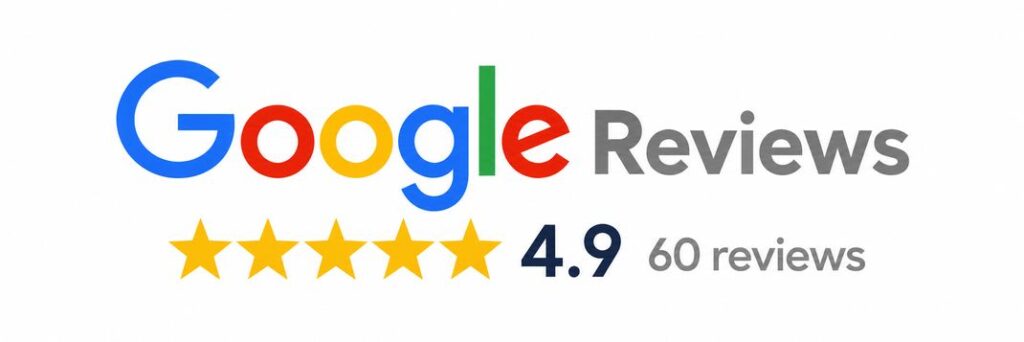 Google Reviews 4.9-Star Rating Badge - ExpandX Marketing & Web